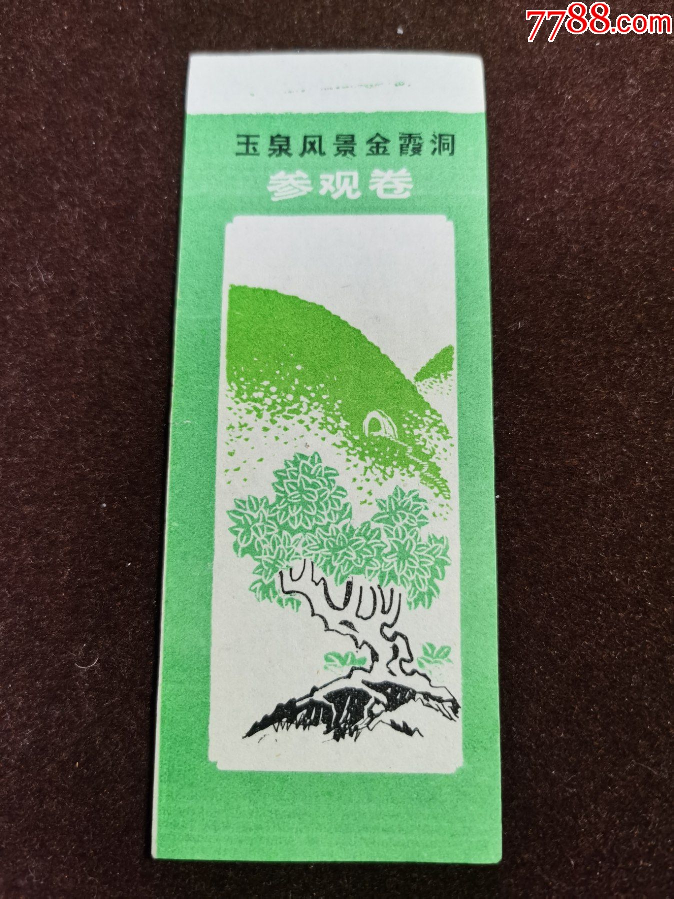 门票玉泉山风景区金霞洞