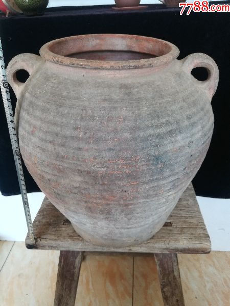 民国时期的双耳陶罐_价格30元【贵和古玩店】_第1张
