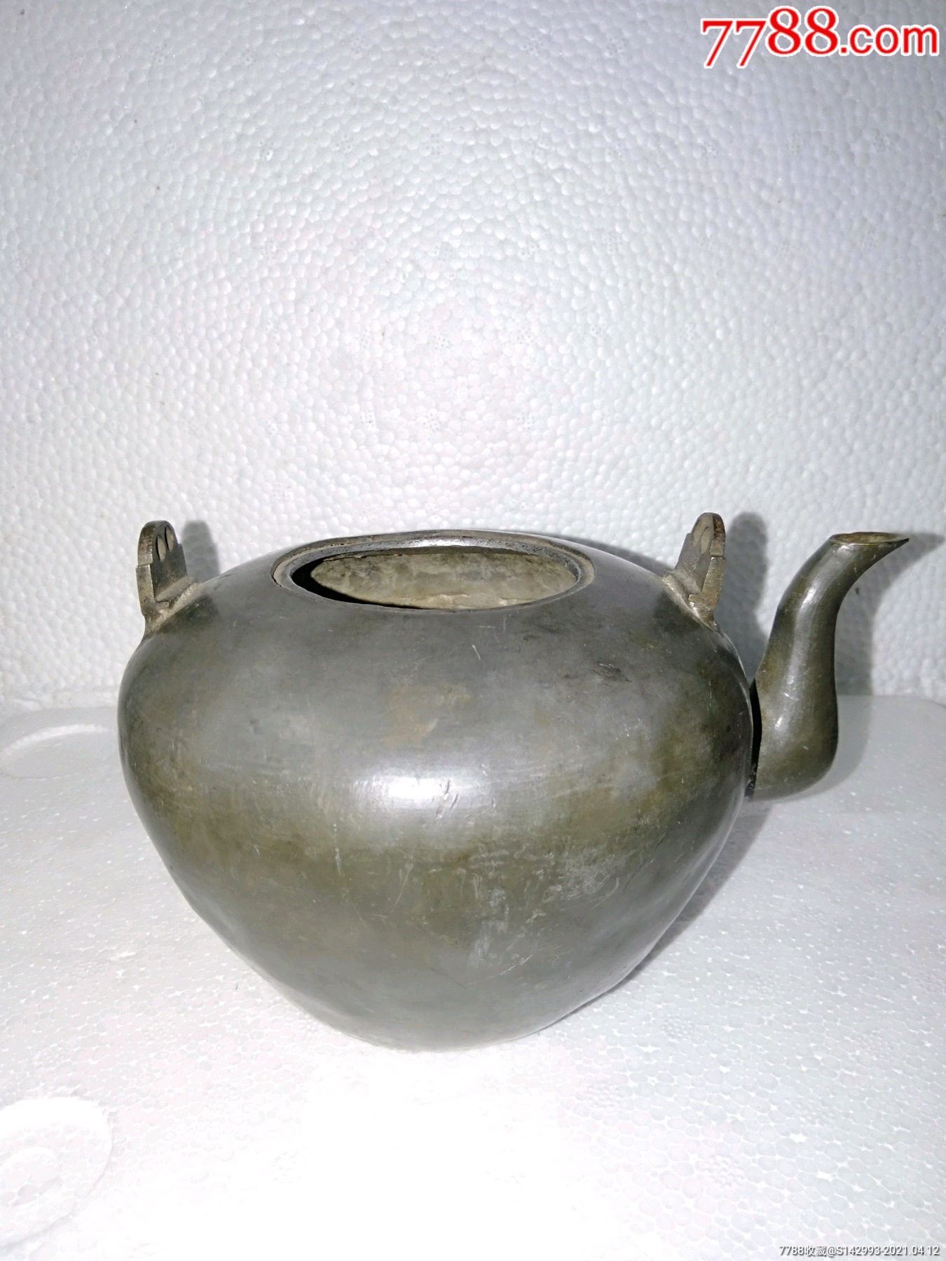 清代锡壶,老锡壶,锡器