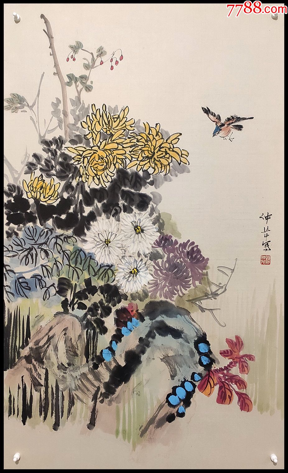 穆仲芹花鳥