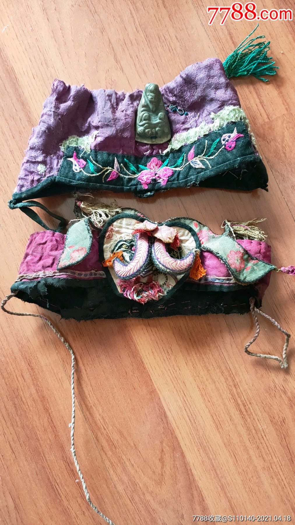 清代抹额两个合拍