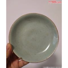 豆青釉圆盘一支(zc26643677)_7788收藏__收藏热线