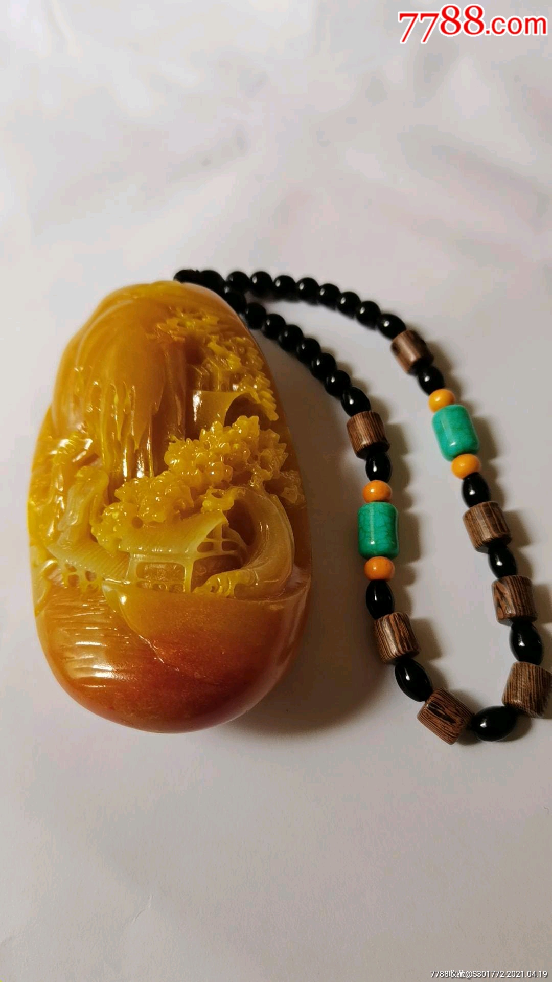 玉石原石黄龙玉仿寿山石雕田黄石手把件时来运转奇石观赏石