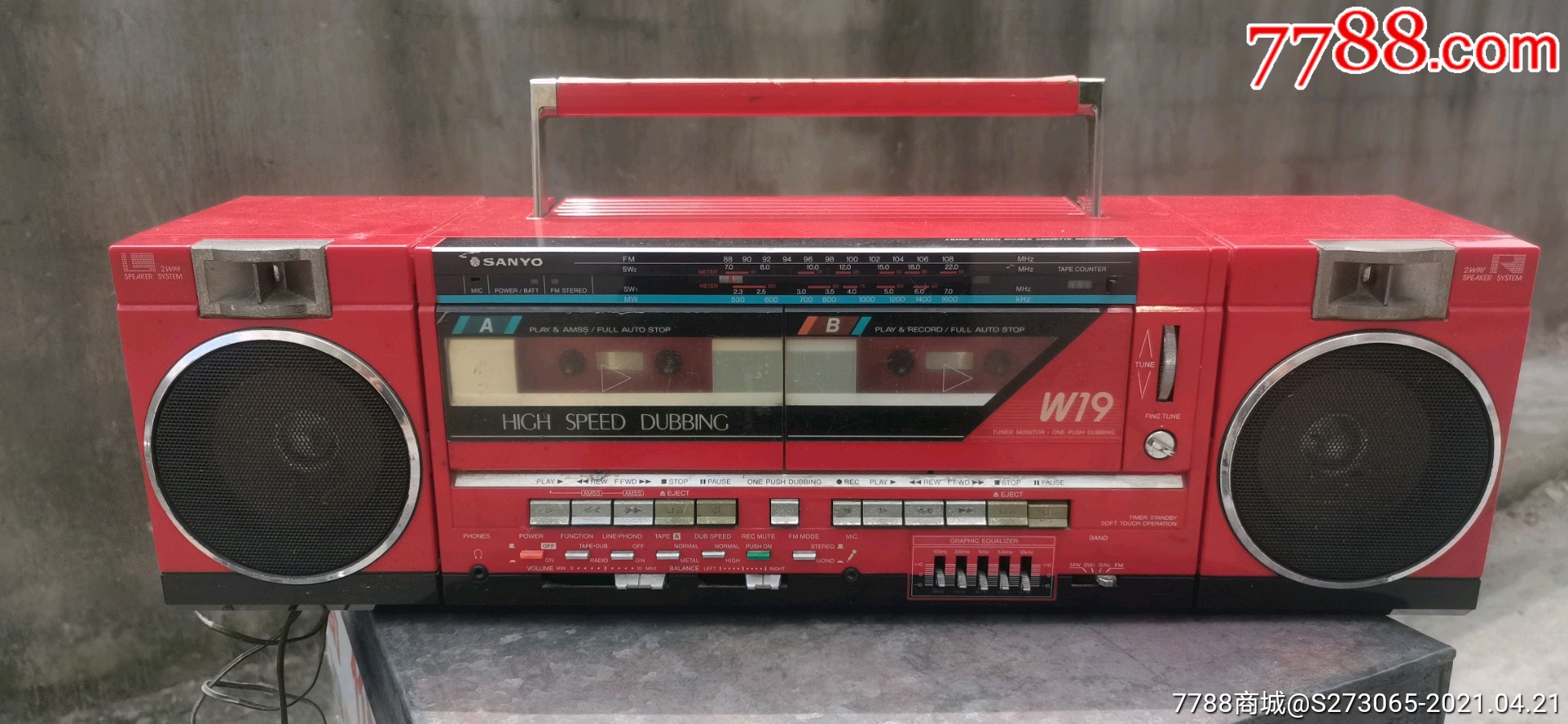 索尼两用录音机