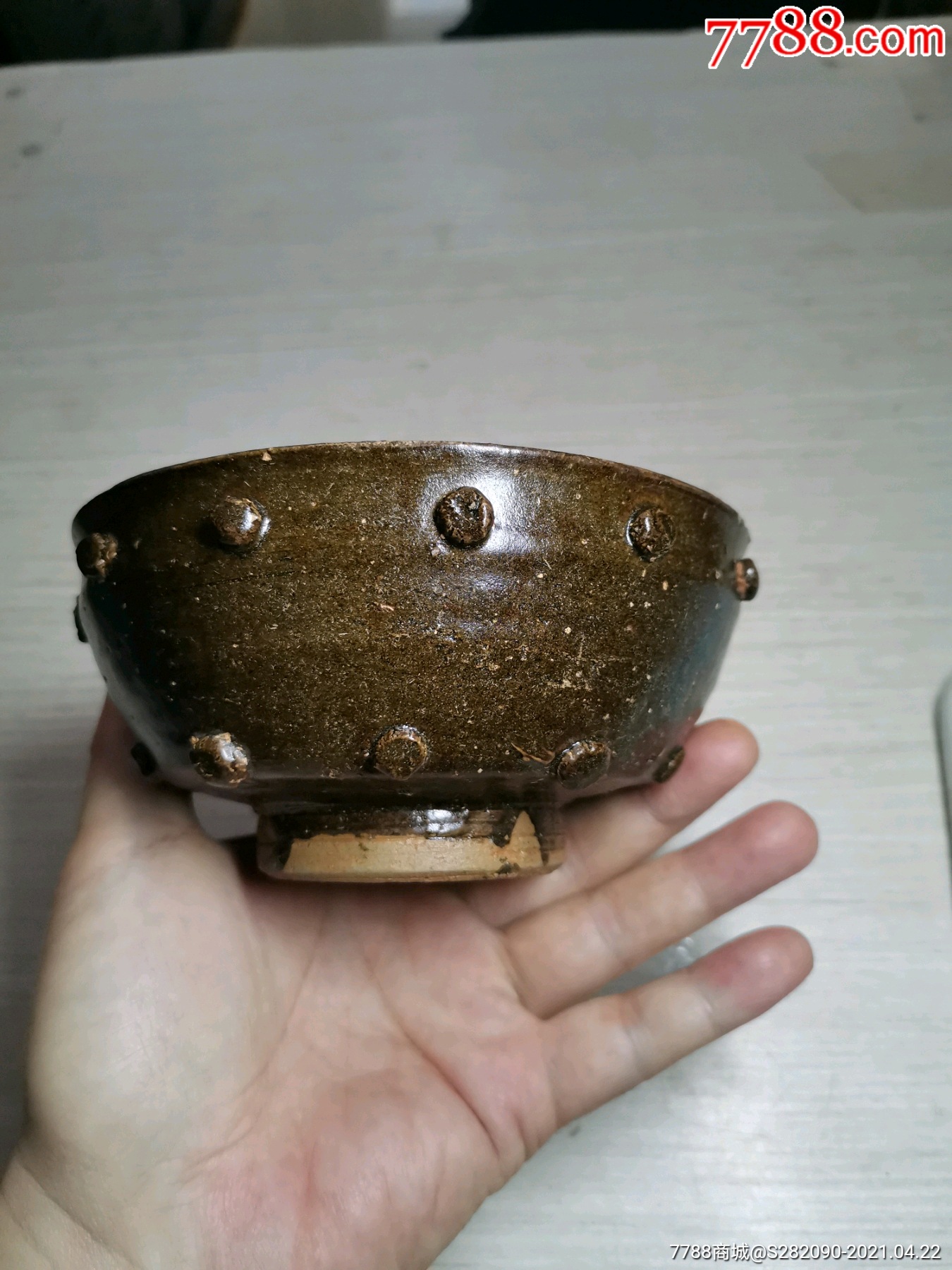 赣州窑鼓钉香炉