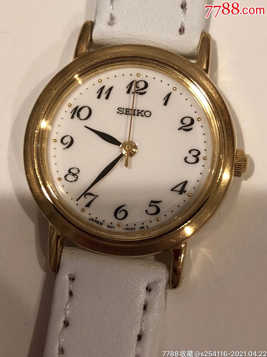 日本原装正品精工石英女表直径235mm厚6mm50米防水走时精准t896保真正