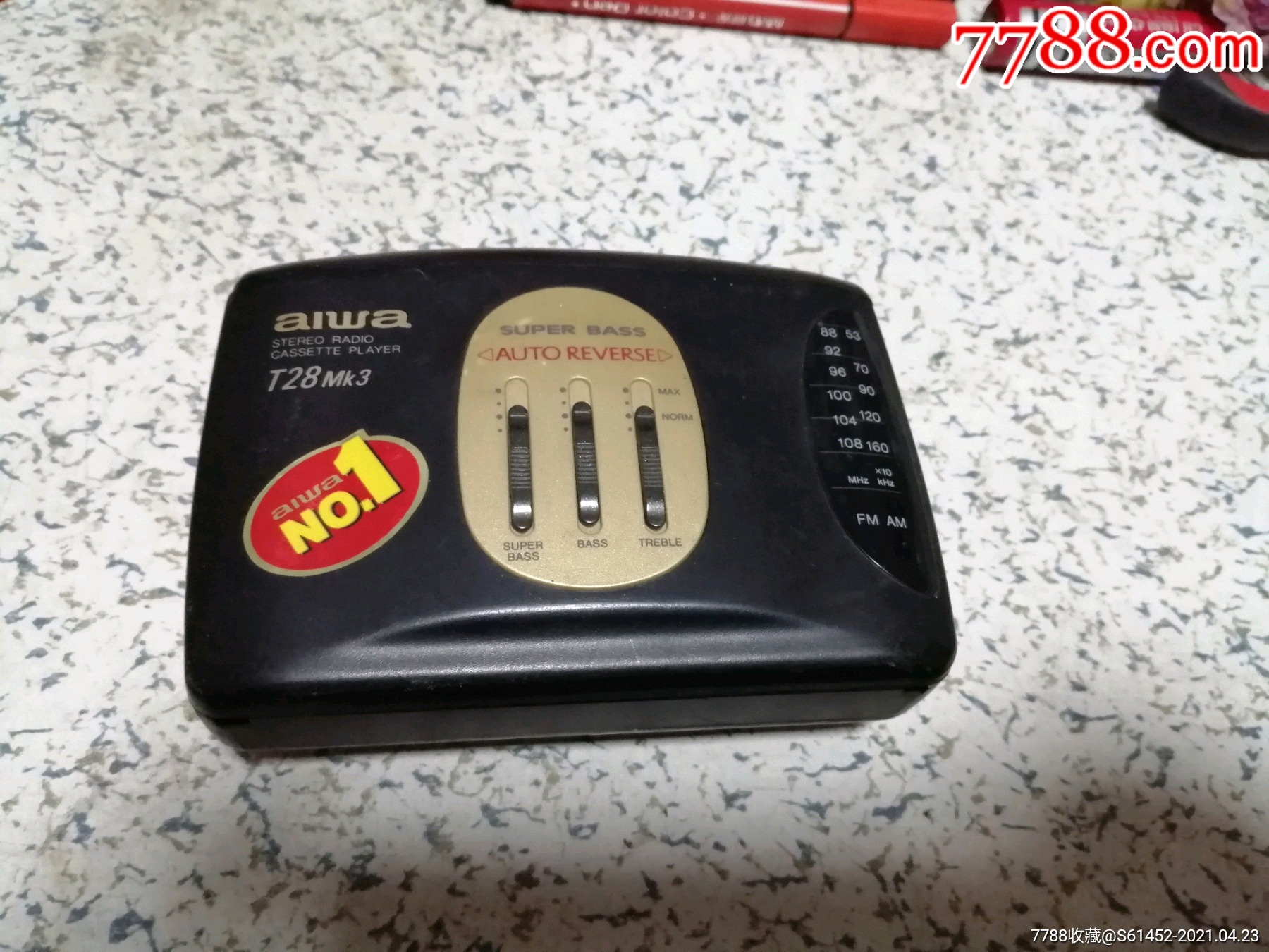 爱华随身听磁带机