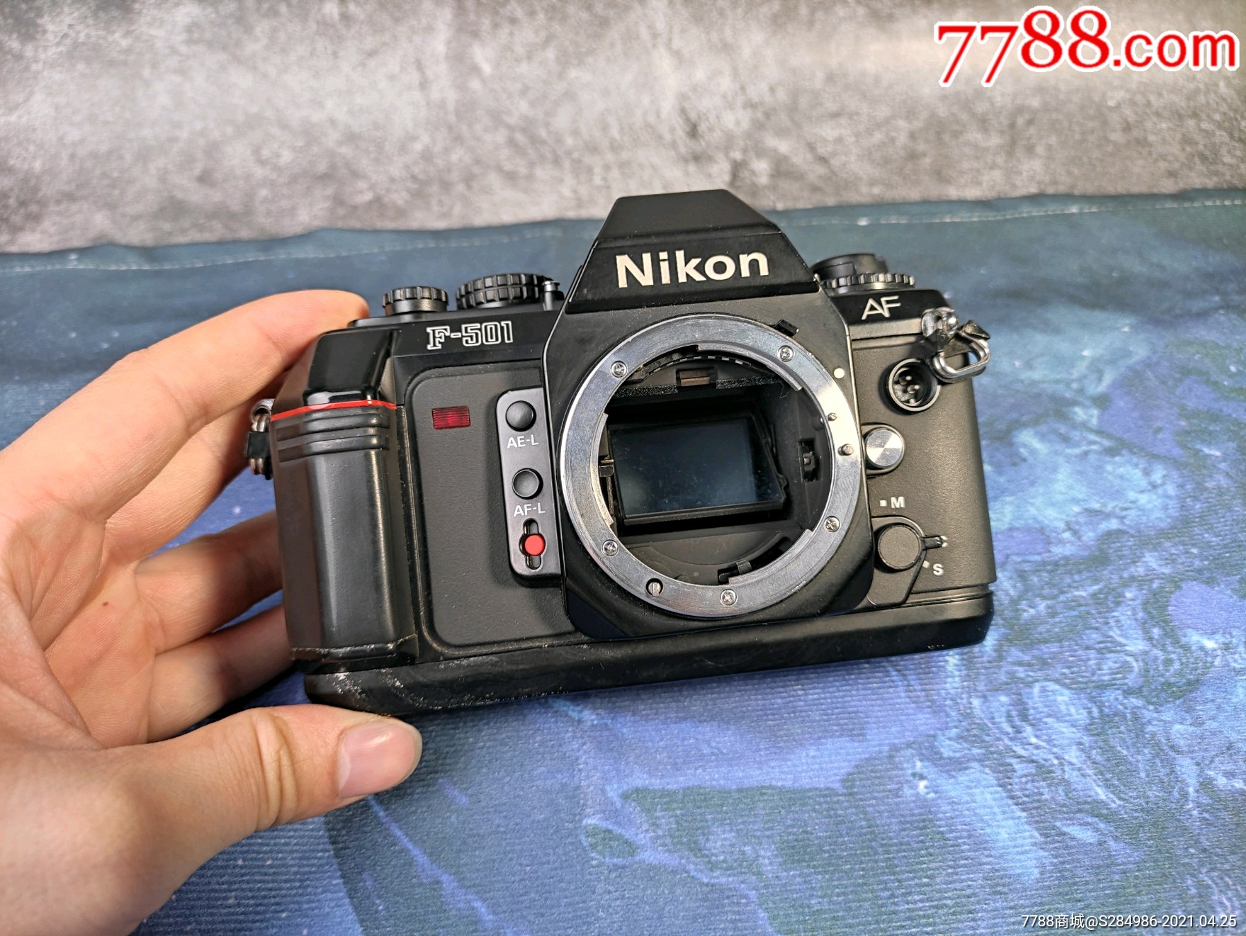 尼康f501胶片单反相机-单反相机-7788收藏