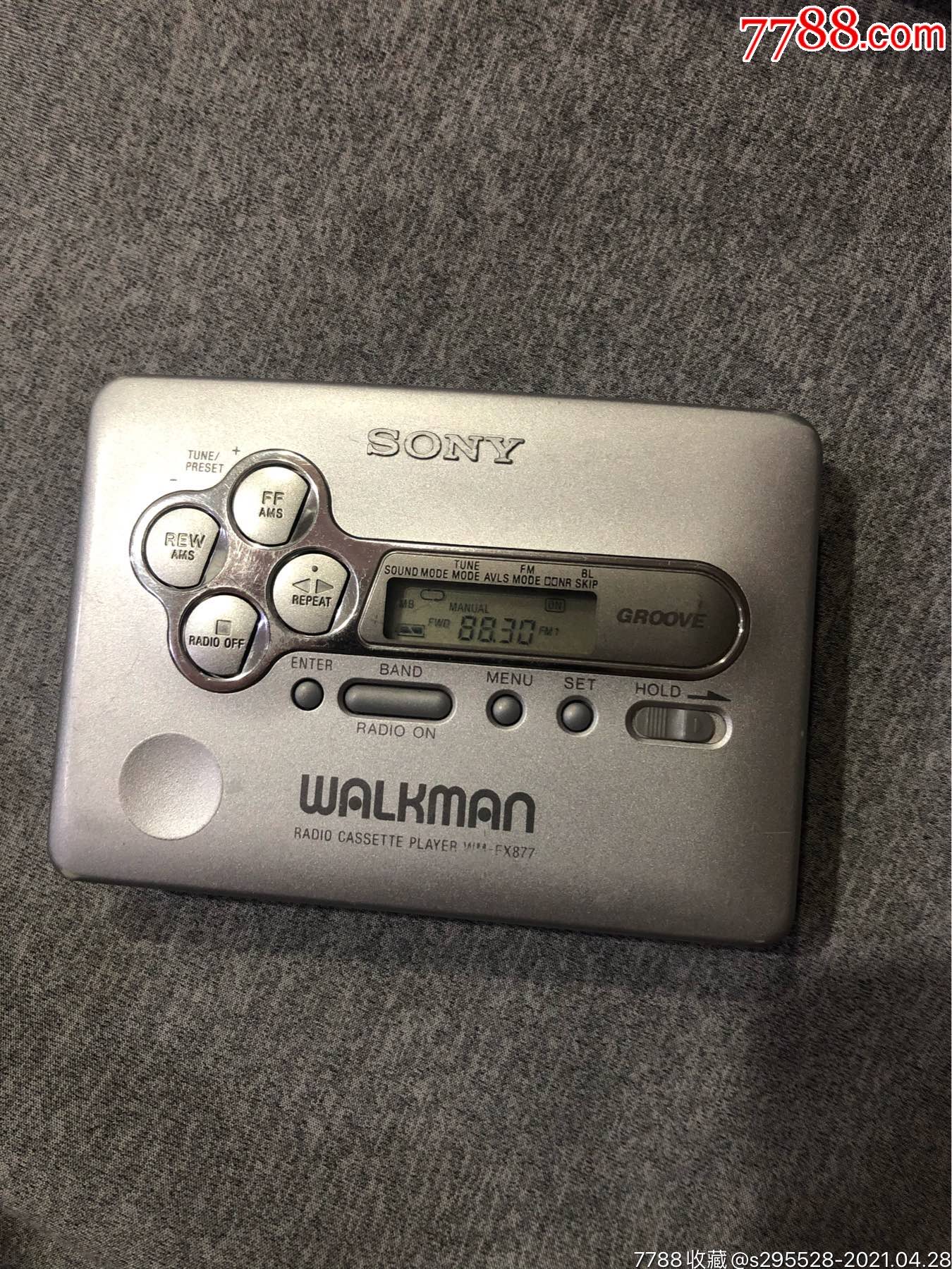 索尼fx877磁带机-随身听/mp3-7788收藏
