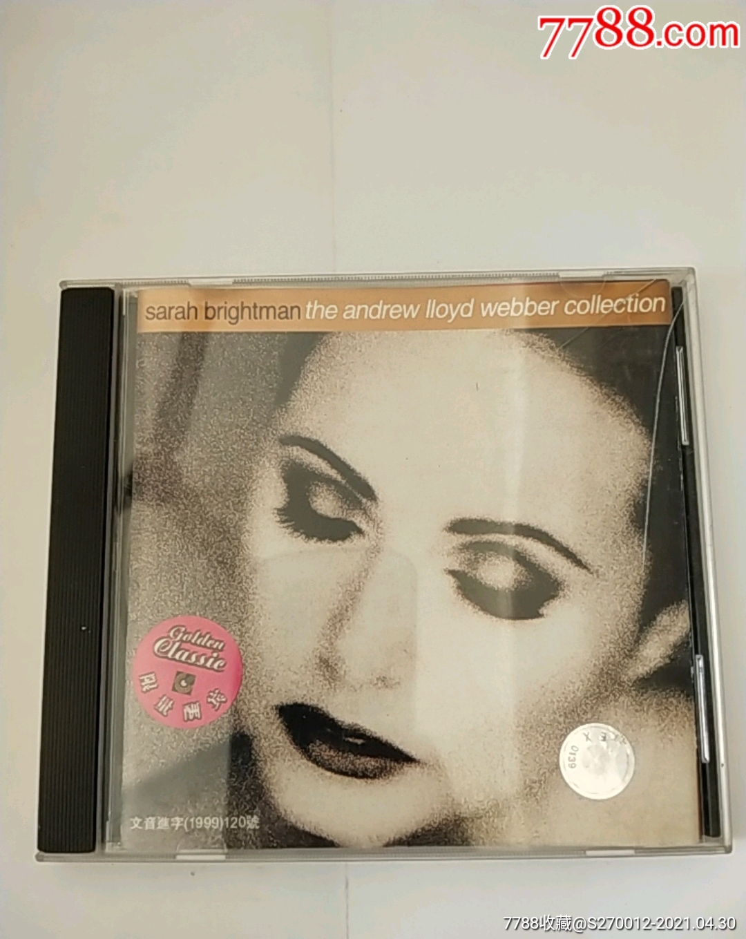 正版进口音乐cd莎拉布莱曼韦伯作品选专辑