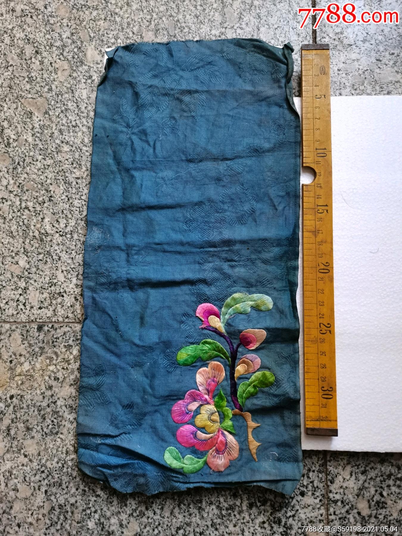 绣花袖口一只约40厘米x18厘米