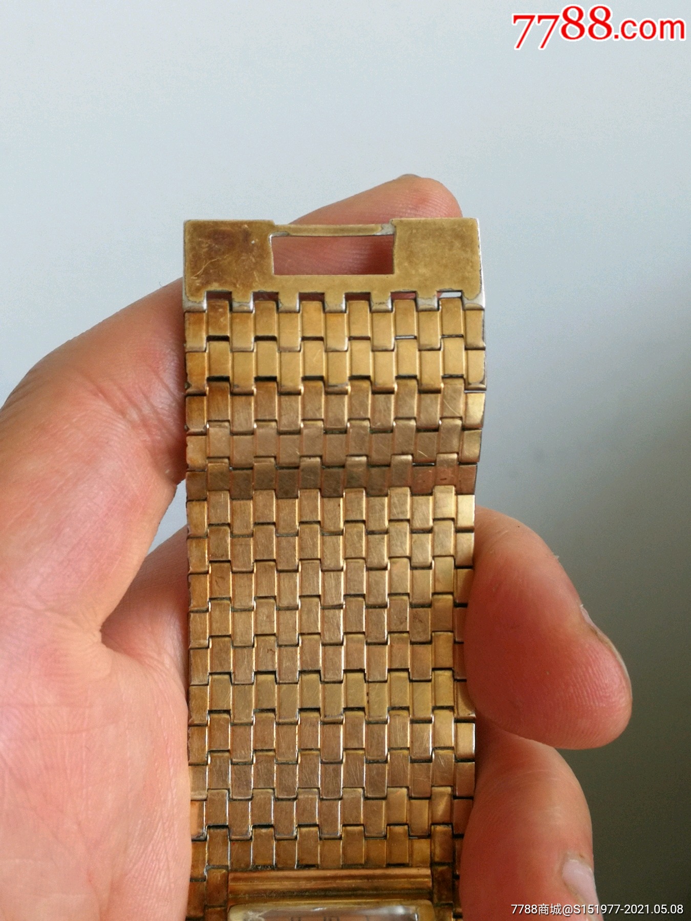 民国时期12k全包金手链式小金表