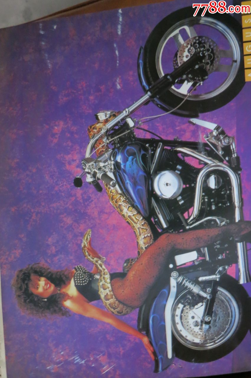 《玖肆梦幻》世界极品摩托车美女大挂历