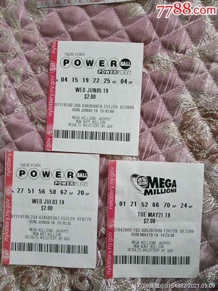 美国纽约彩票三张合拍newyork