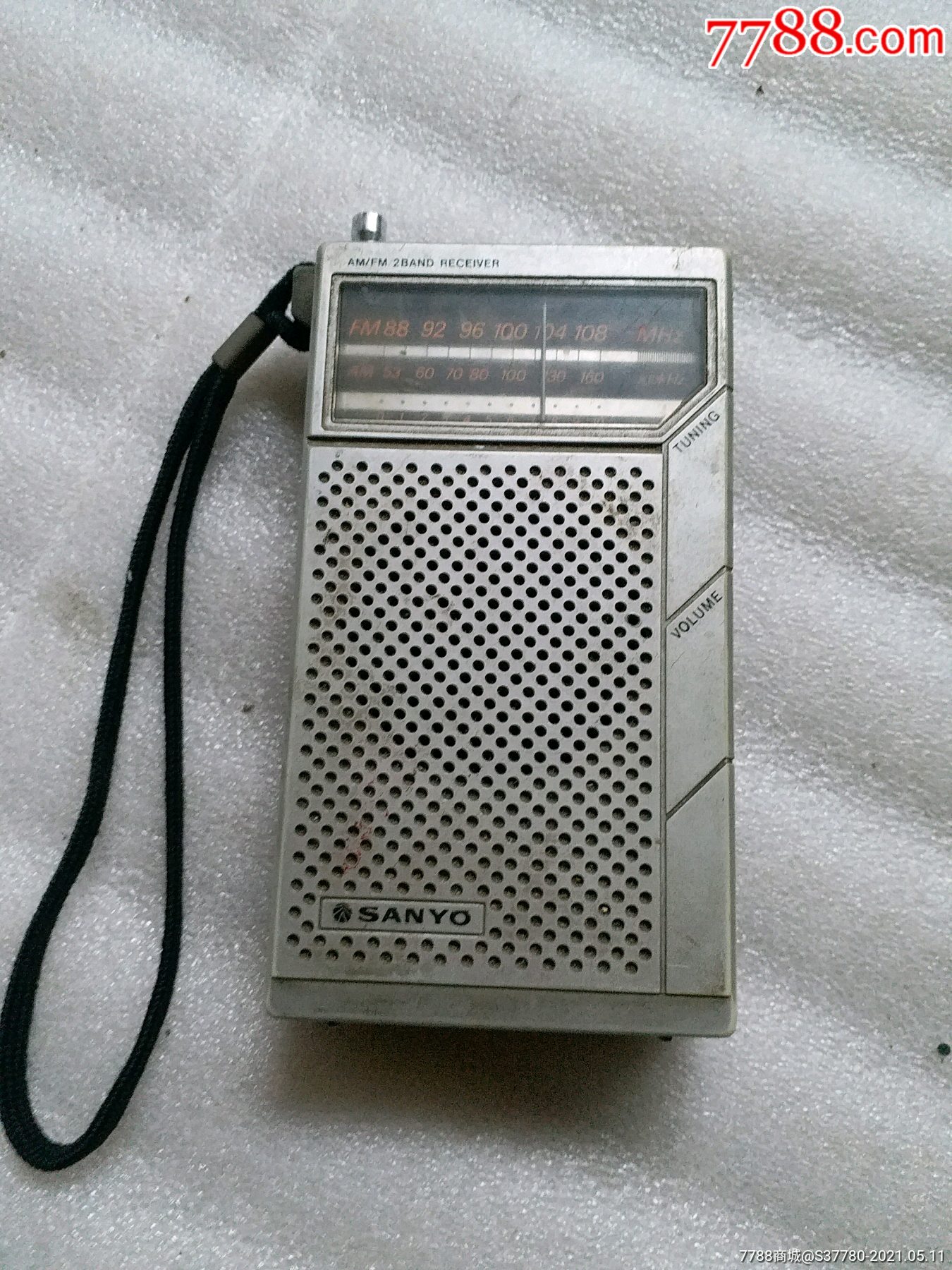 三洋收录机外观无磕碰功能正常使用-价格:49元-au26399698-收音机
