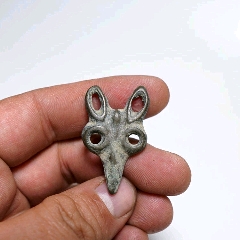 迷你羊头青铜挂件_旧铜器_陶诚信古玩店【7788收藏__收藏热线】