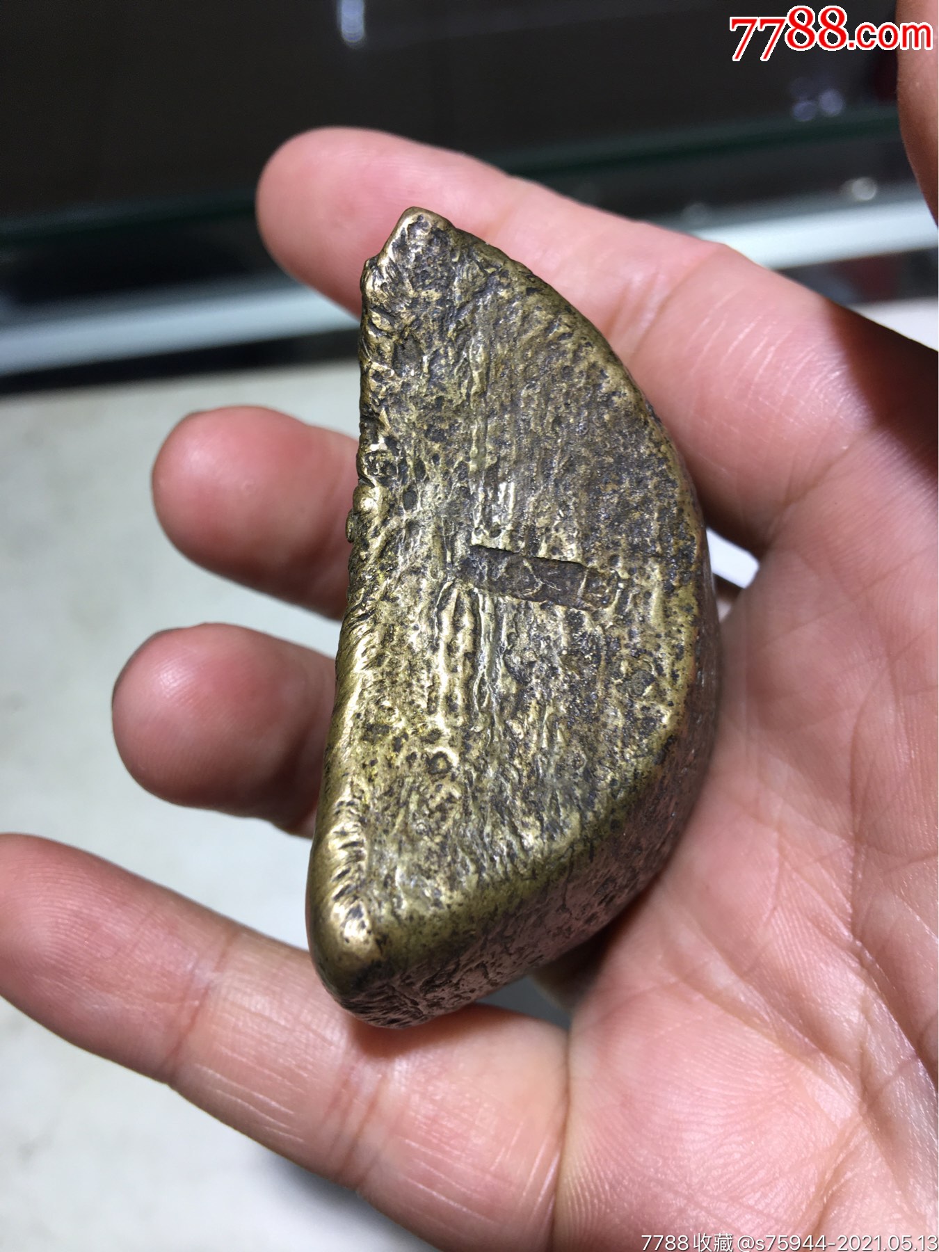 老私铸铜锭-金锭-7788旧货商城