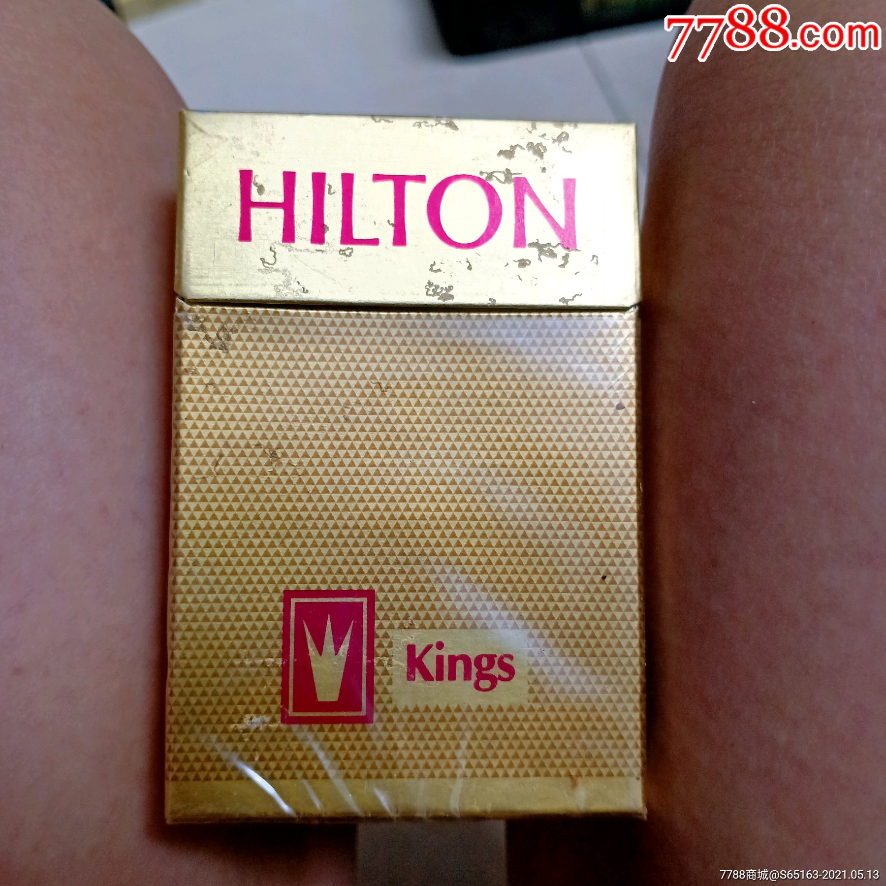 hilton香烟盒