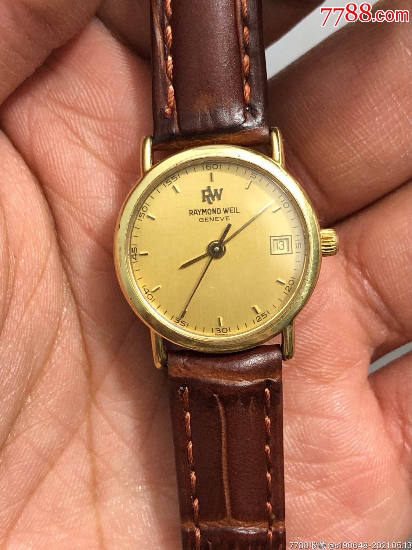 蕾蒙威包金石英女表_手表/腕表_配件图片_收藏价格_7788钟表收藏