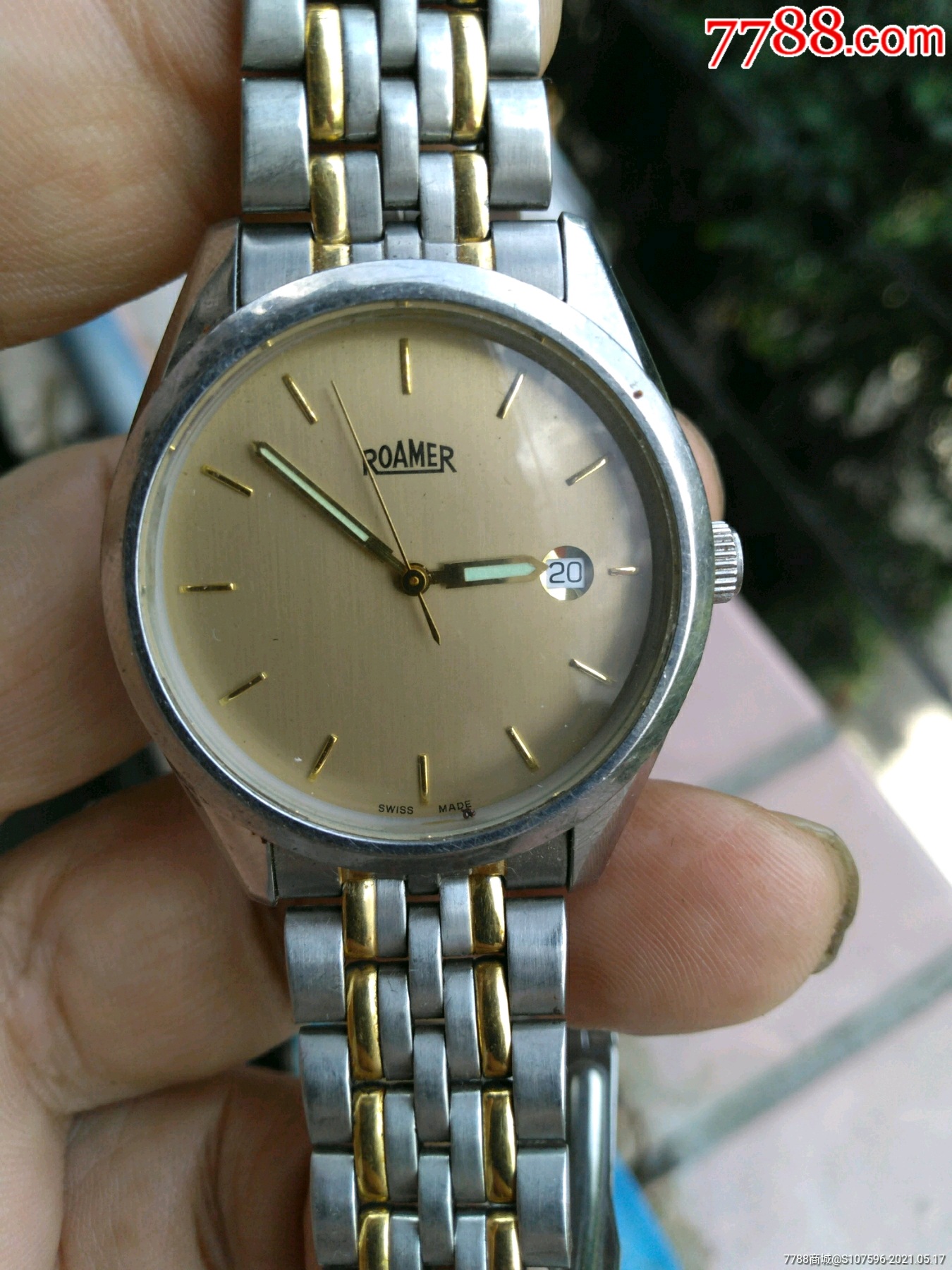 原厂罗马石英表