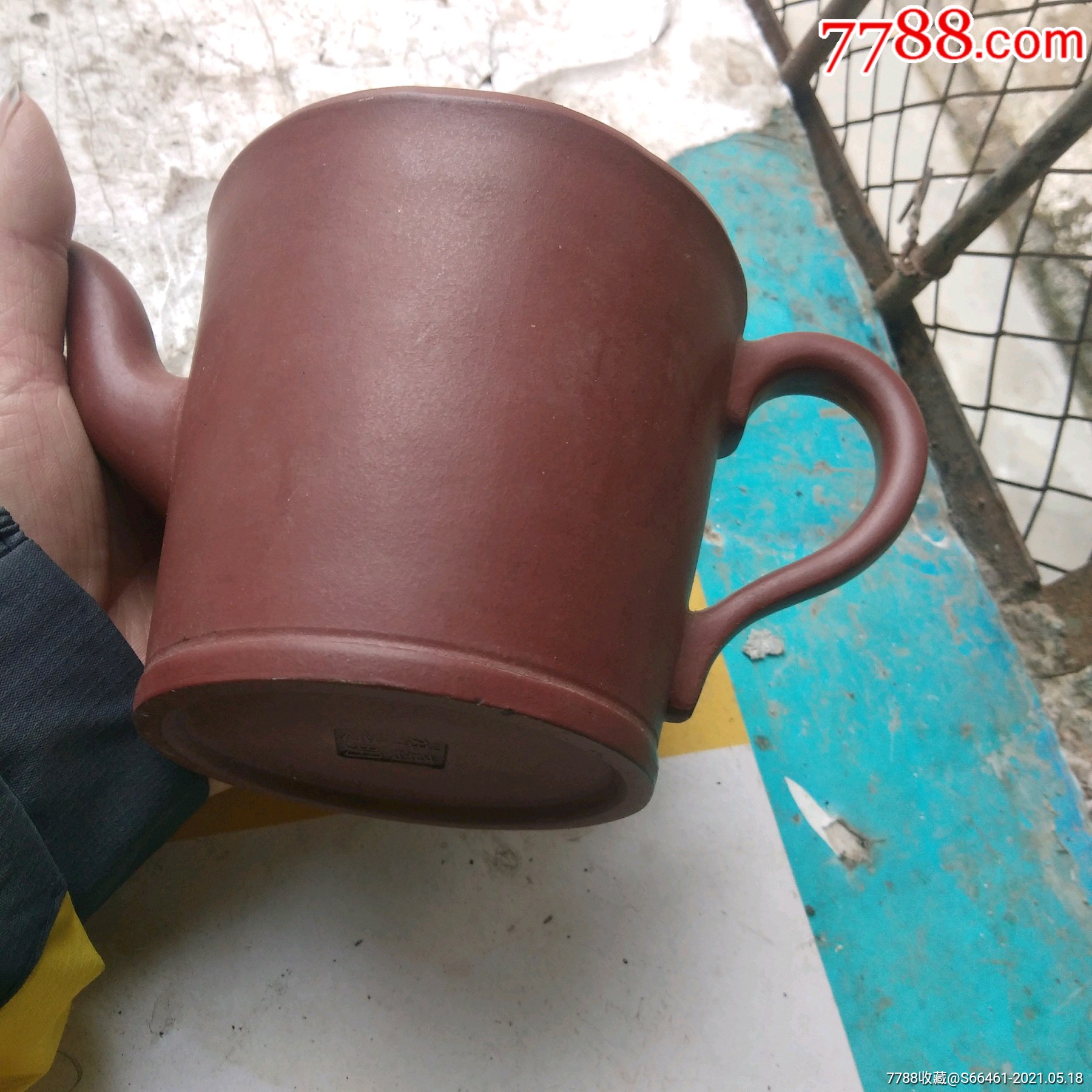 挺光滑民国名家葛明祥紫砂壶一个_紫砂壶_古旧表之家【7788人民币收藏