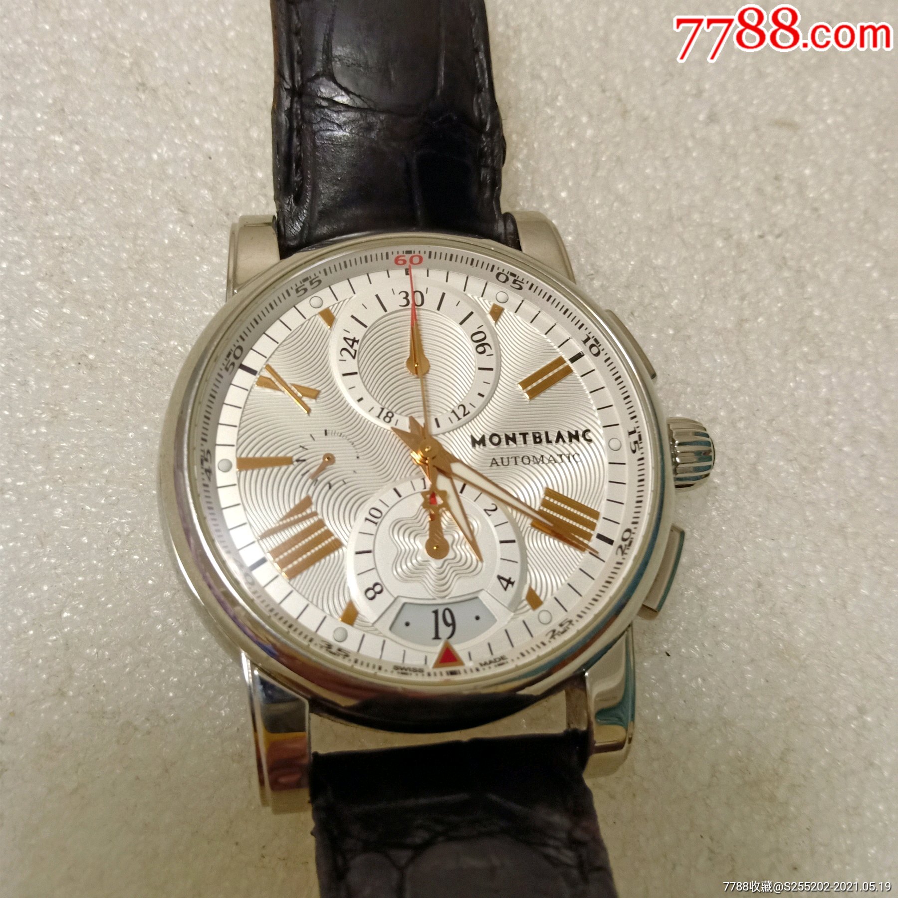 保真大号多针万宝龙男表(7750)_手表/腕表_东北玩表小兵【7788钢笔