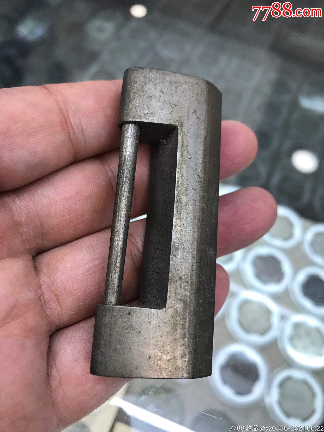 吉字民国老铜锁