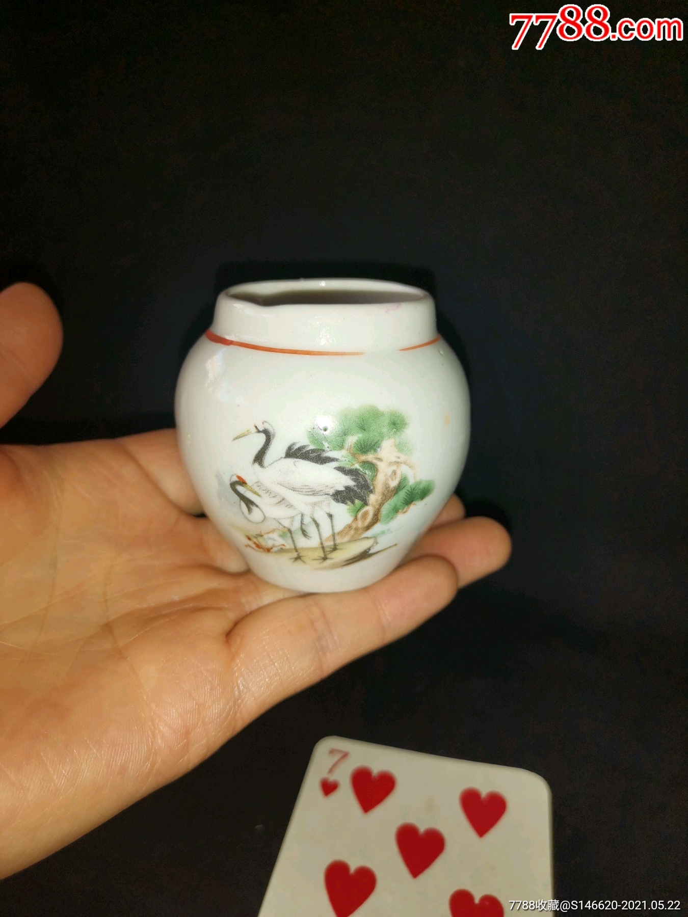 老瓷鸟食罐