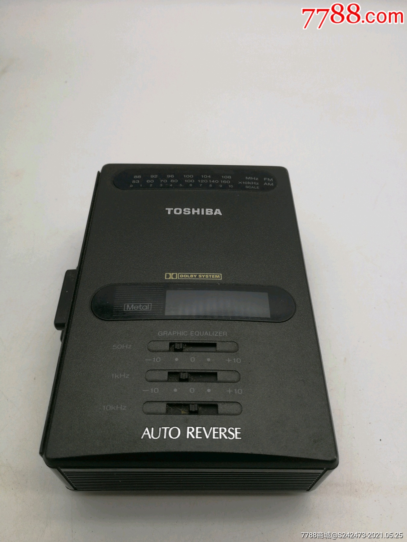 日本东芝kt-4049磁带随身听一台!