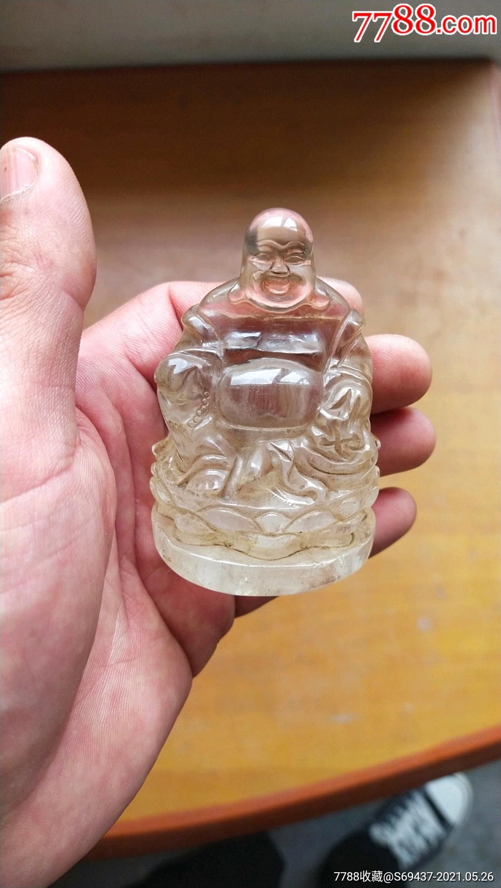 水晶佛像_价格360元【乡村古玩人】_第1张