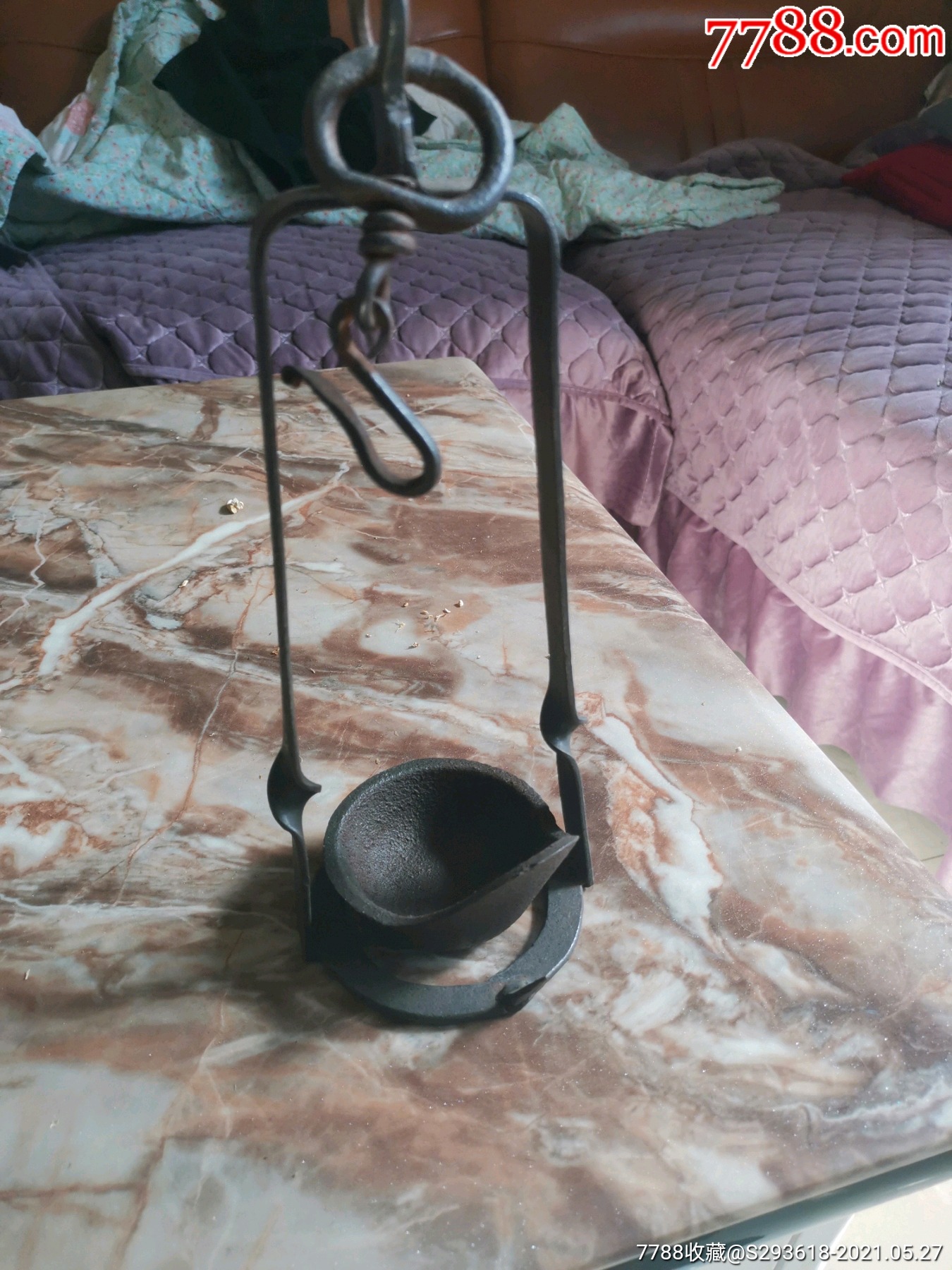 库存老煤油灯铁灯品相极佳