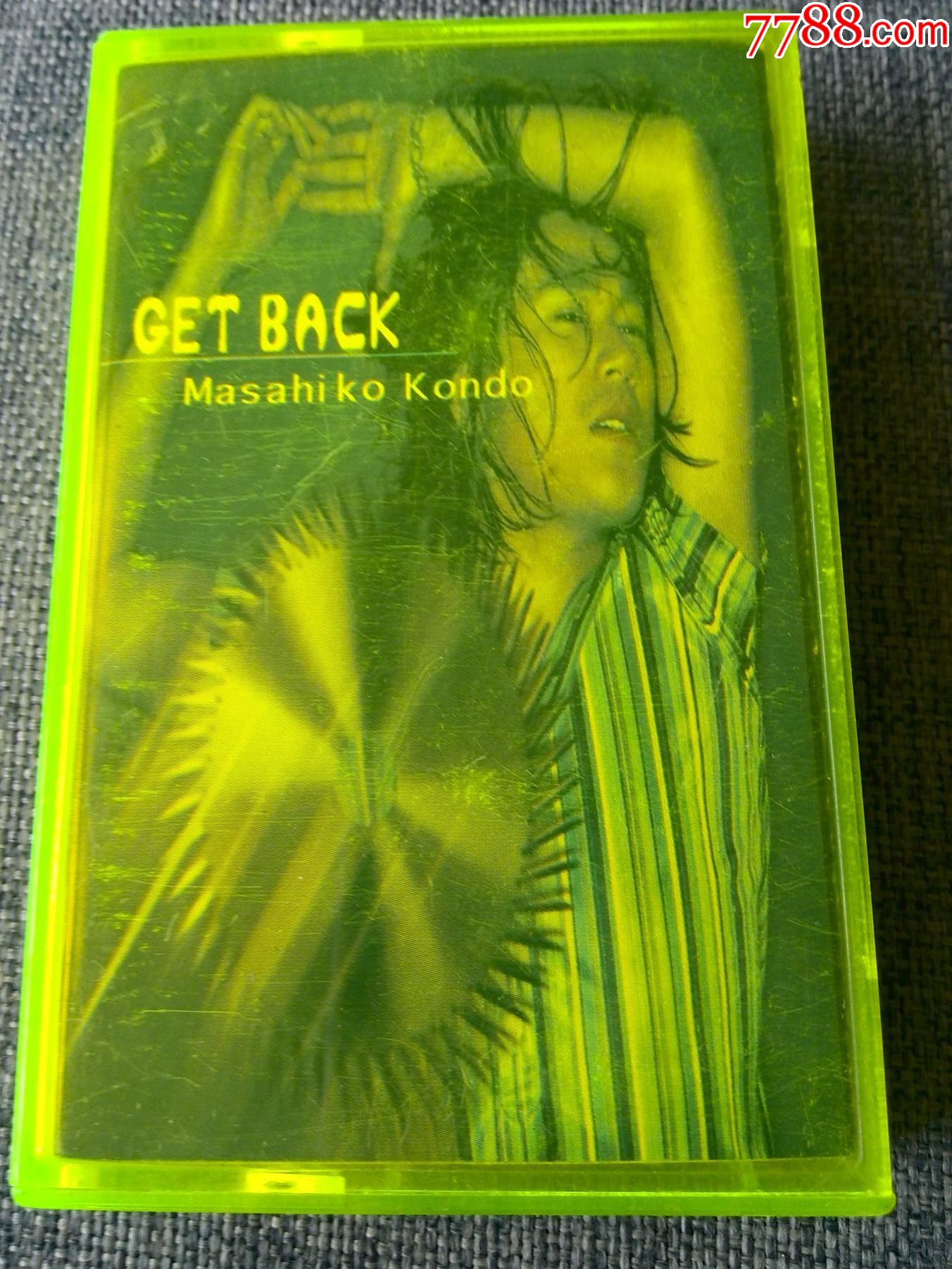 日本原版磁带--近藤真彦演唱专辑(绿颜色磁带盒)