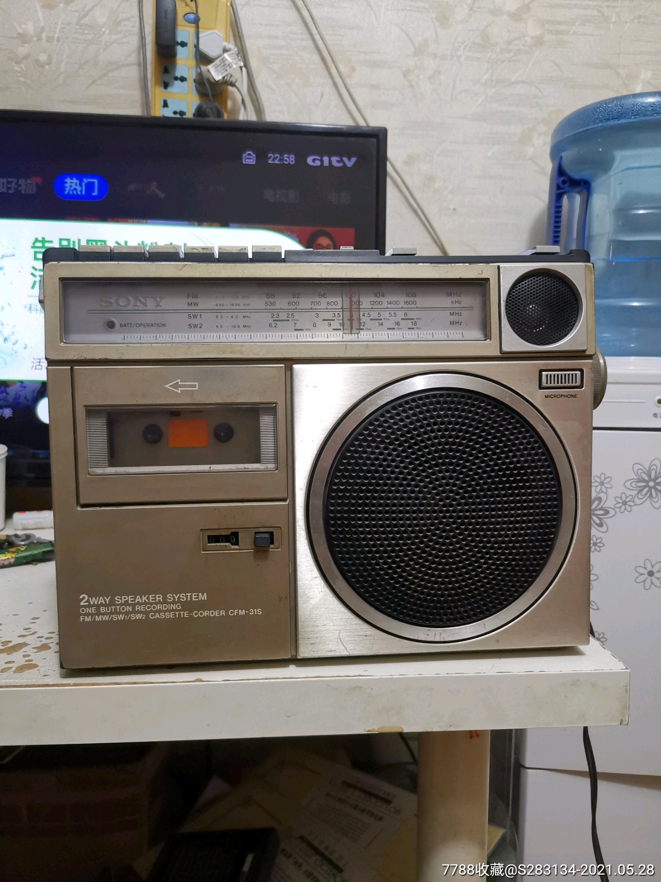 索尼收录机卡带和收音都好的