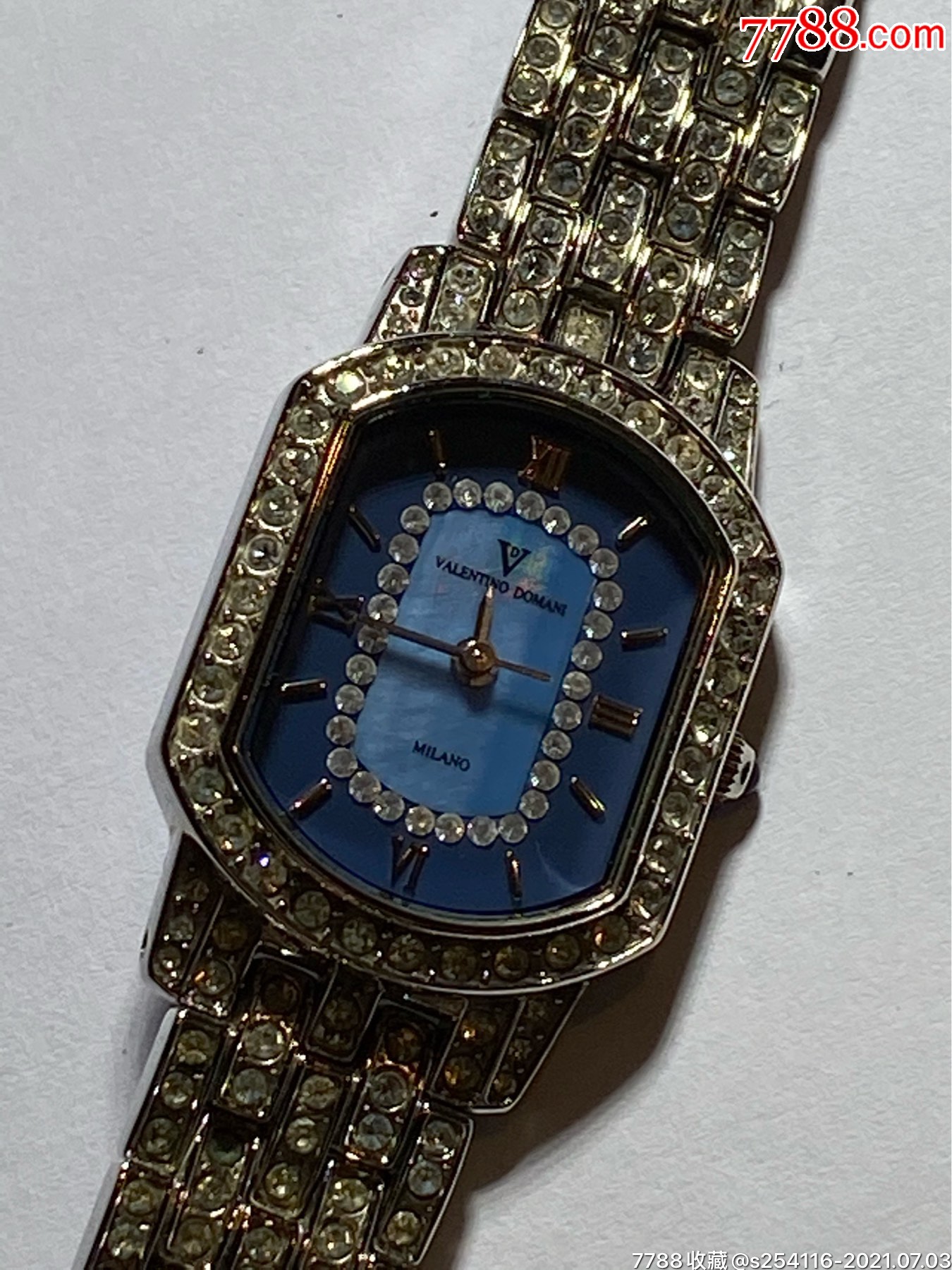 保真正品意大利valentinodomani华伦天奴多玛尼镶钻vd2017m