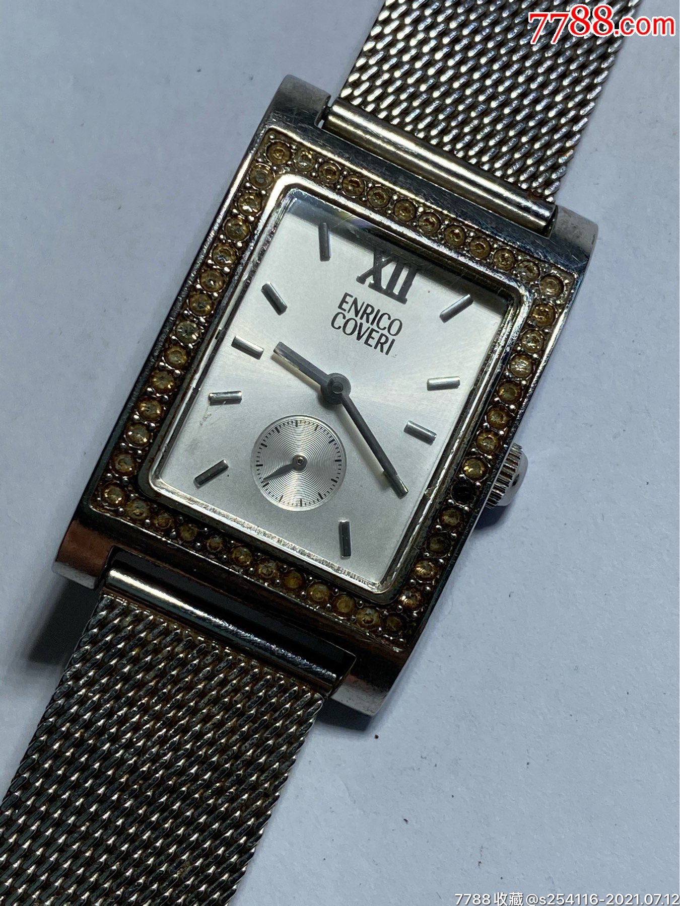 意大利著名品牌enricocoveri石英女表表盘22529mm厚85m