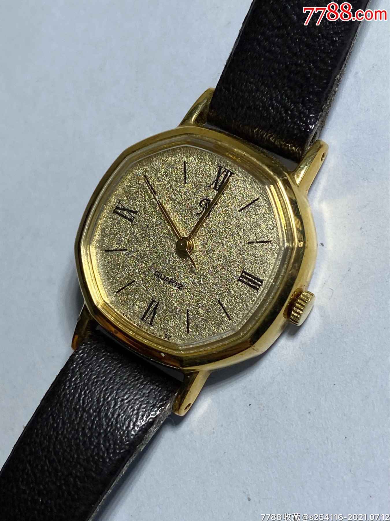 日本机芯表盘24mm厚7mm走时精准保真正品日_手表/腕表_图片收藏_回收