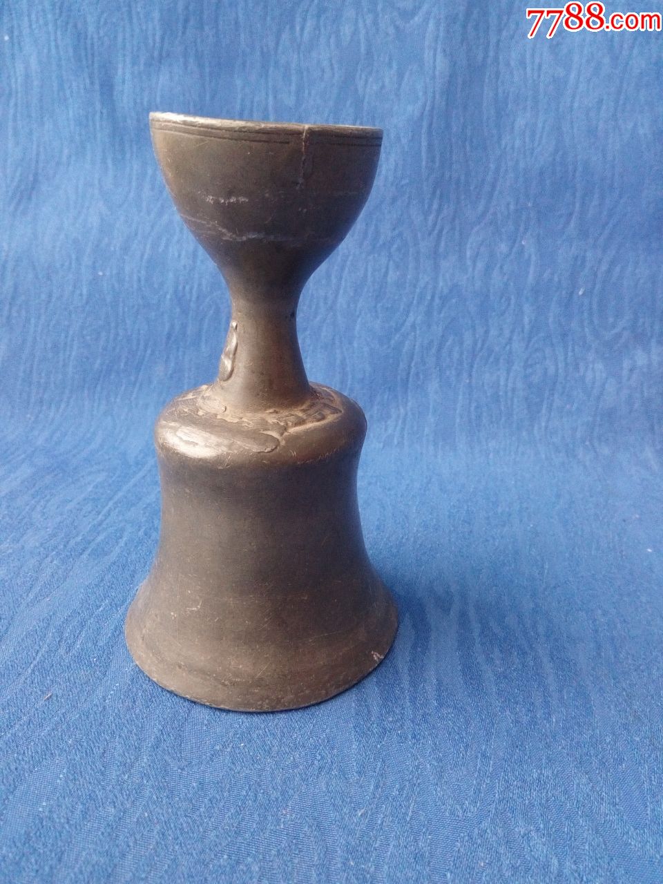 清代束腰温酒壶老锡器酒文化酒素子【自斟自饮何等风雅】-价格:390元