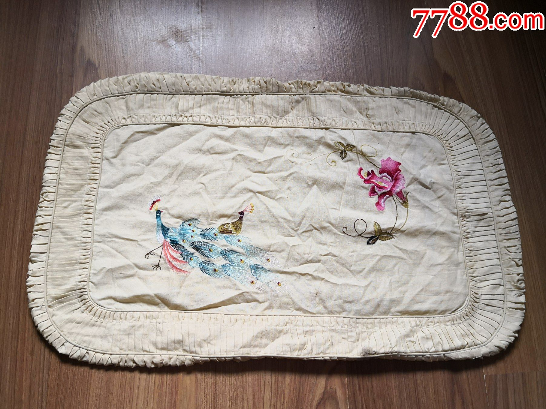 老式刺繡枕套_價格28元【香生無心處】_第1張