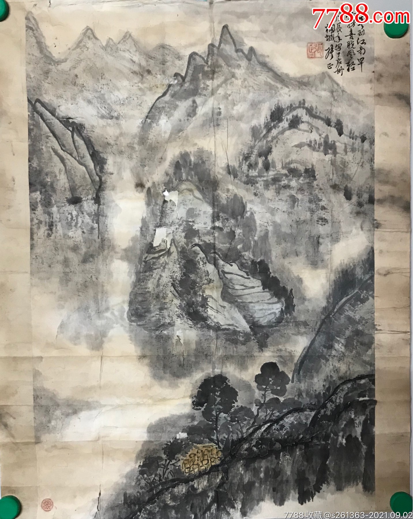 张正(山水)_山水国画原作_福林淘趣【7788收藏__收藏热线】