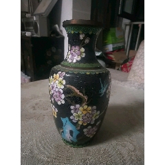 景太蓝花瓶-价格:100元-au36946854-景泰蓝/珐琅 -加价-7788人民币