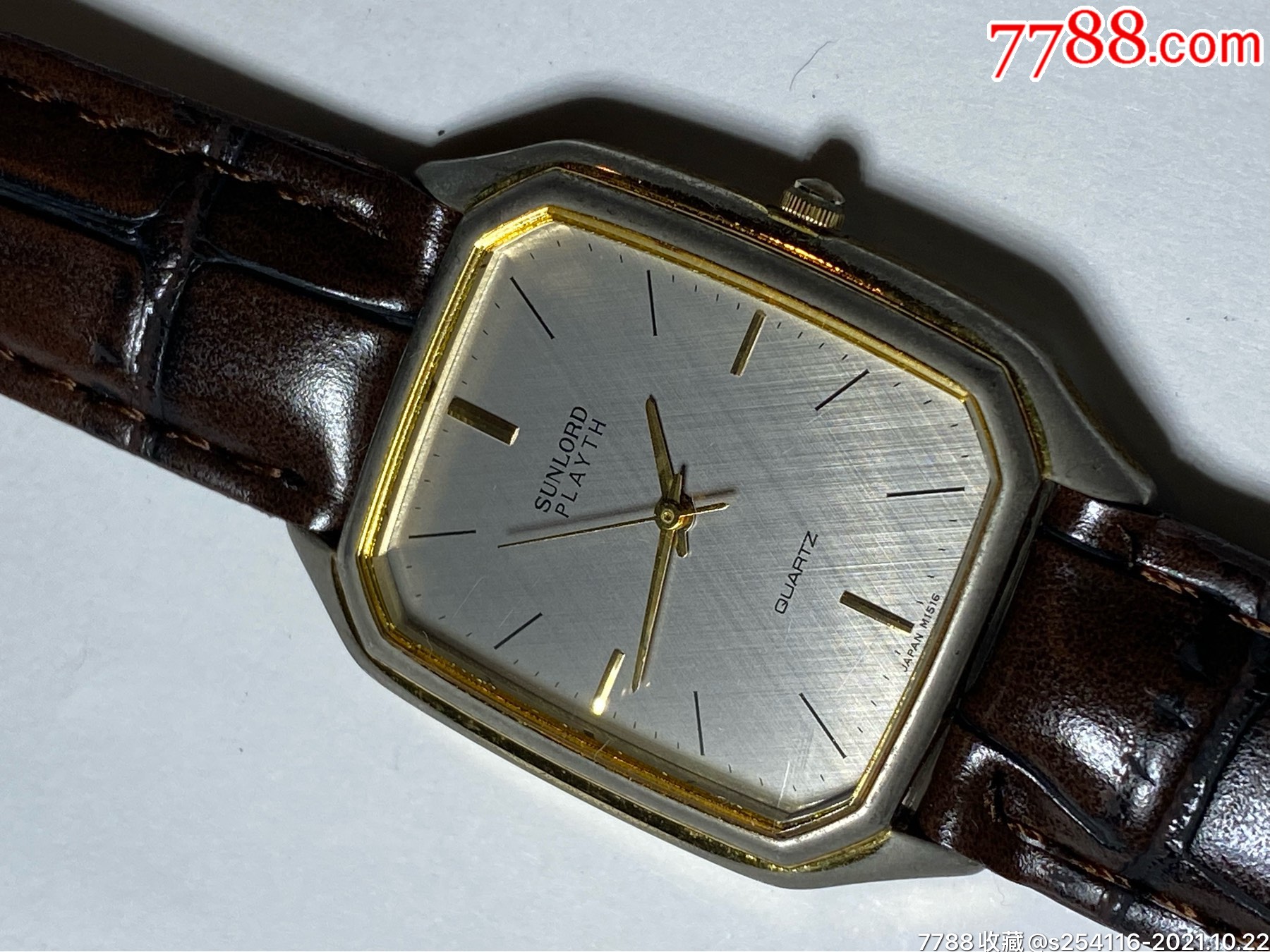 日本原装正品sunlord石英男表playth系列走时精准保真正品ah62特价9