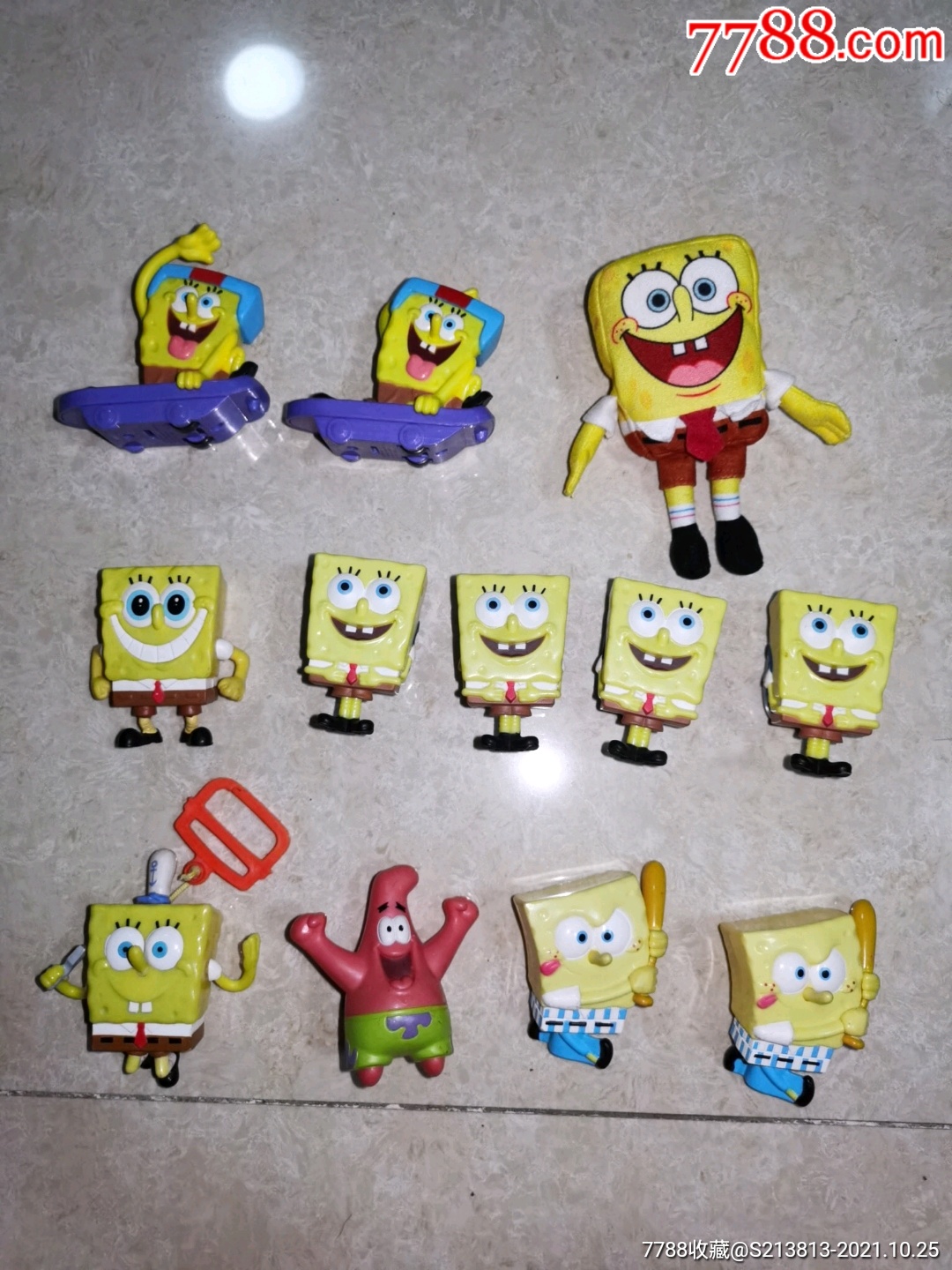 麦当劳肯德基海绵宝宝12个合拍_价格10元_第1张