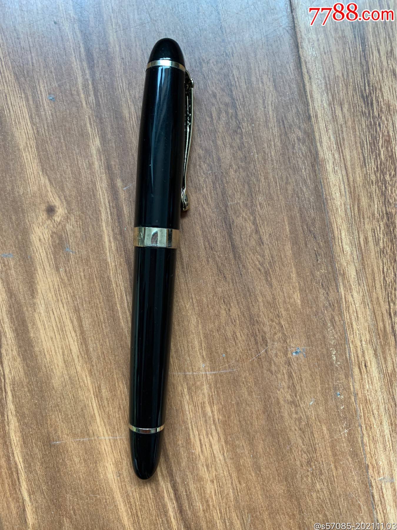 金豪18kgp笔尖钢笔完好无损