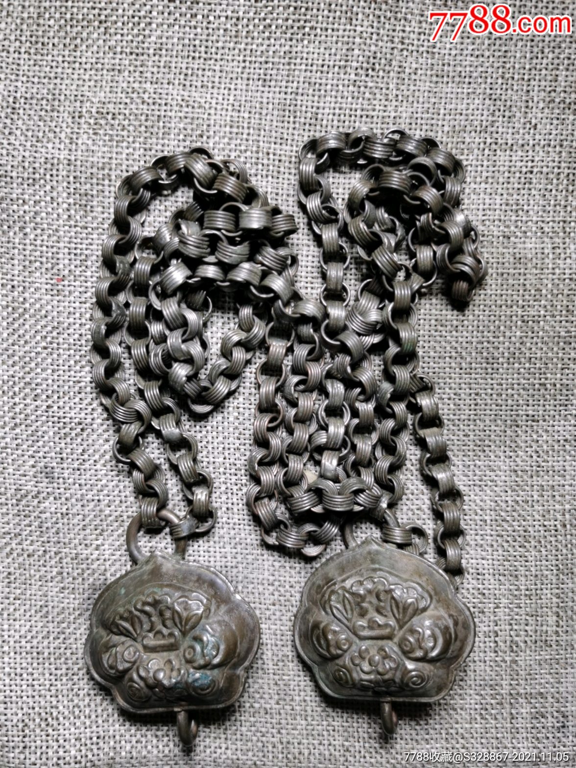 晚清民国时期的老银链子_价格300元【积善收藏】_第1张