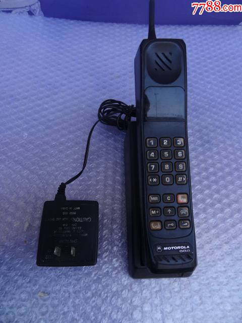 80年代摩托罗拉888型砖头式老手机大哥大