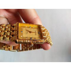 老式瑞士男款名表奥尔马表盘一流新嘎嘎新整体很新旋上满摇晃走时