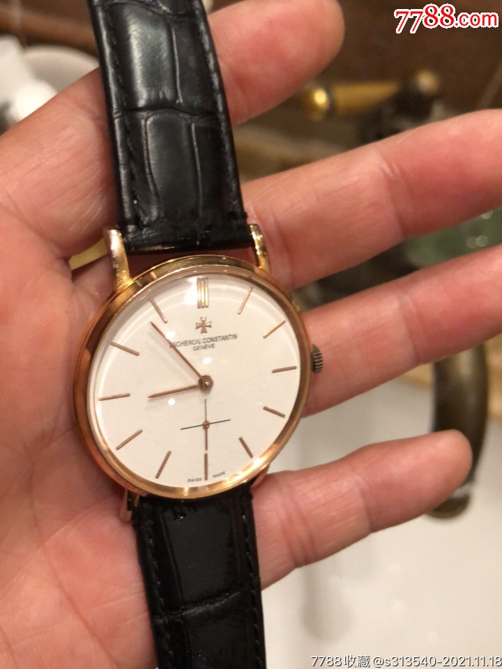 江诗丹顿传承两针半全自动机械表