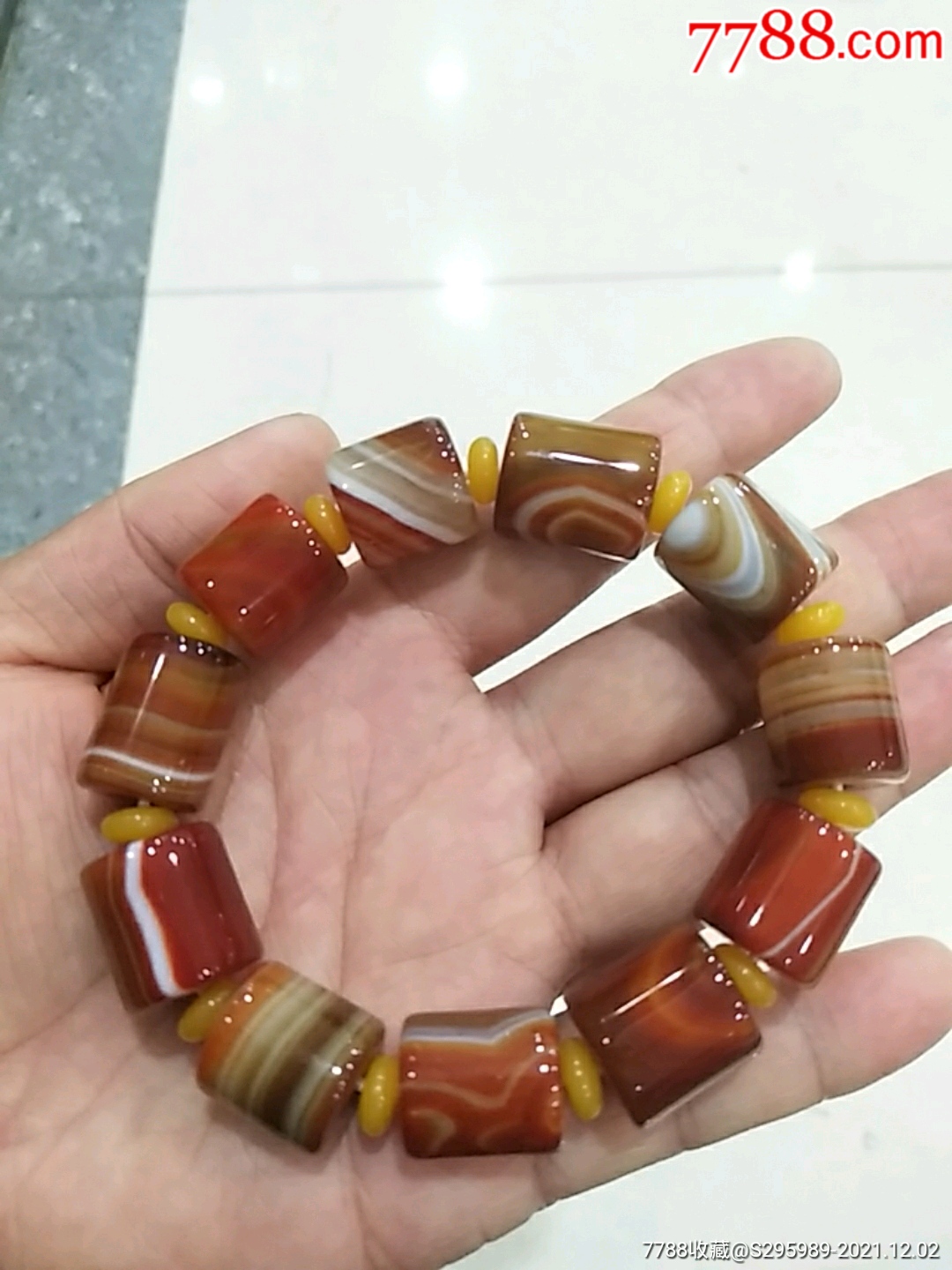 战国红手串