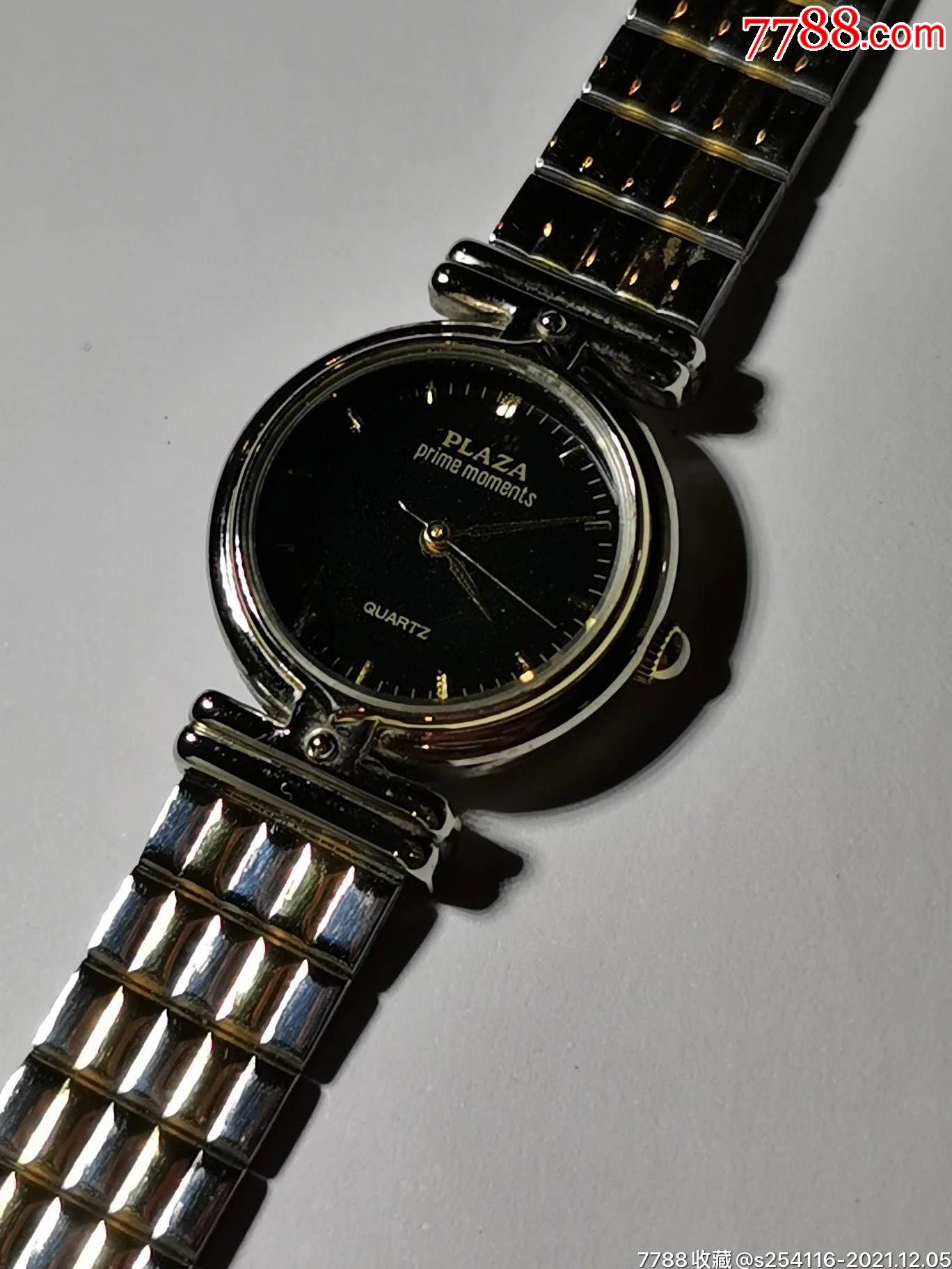 plaza石英男女日本机芯miyota表盘23mm厚7mm走时精准保真正_手表/腕表