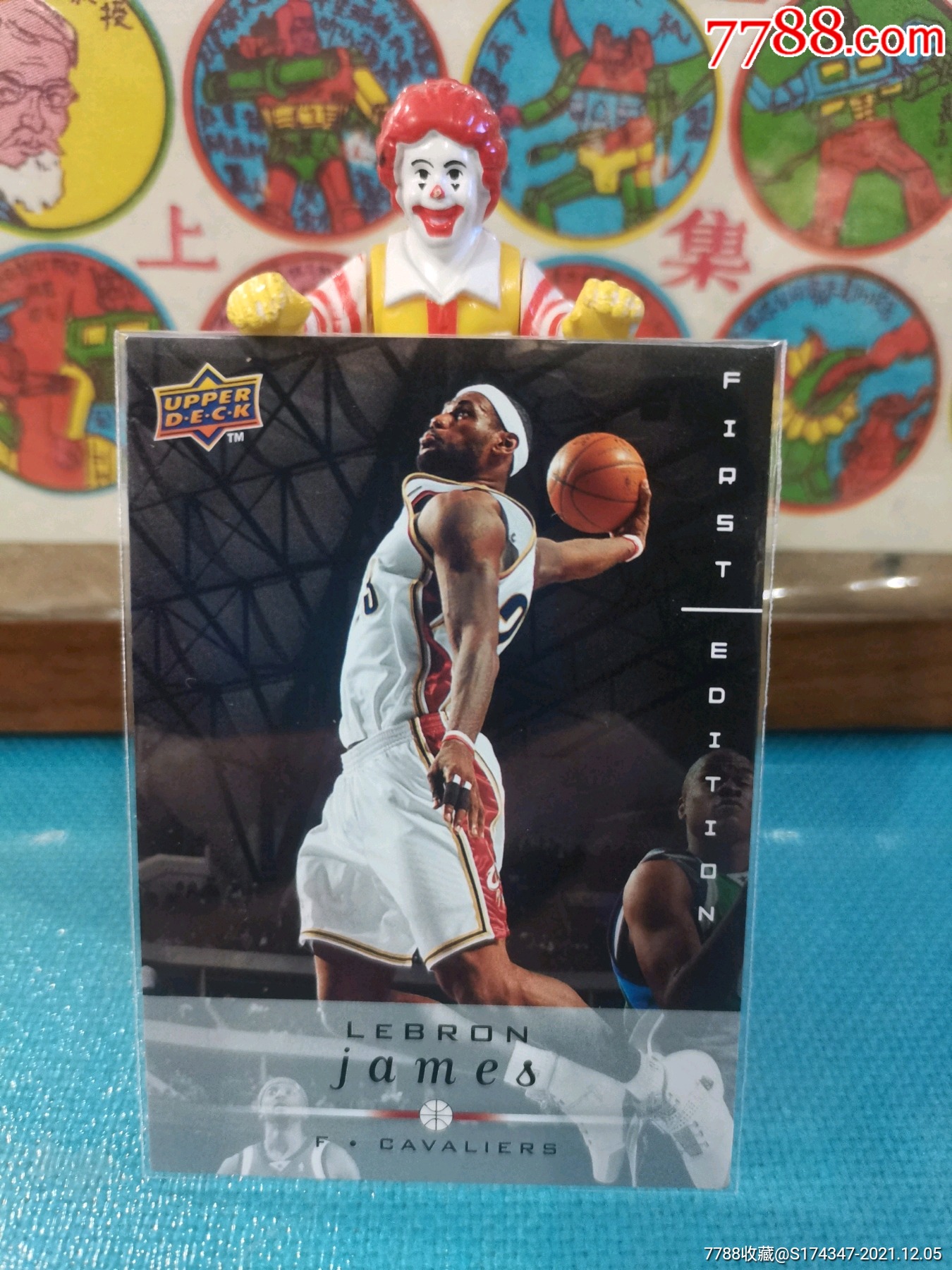 upperdecknba球星卡骑士队勒布朗詹姆斯